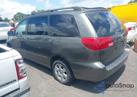 2005 Toyota Sienna Xle из США, поврежденный, VIN 5TDZA22C55S254962